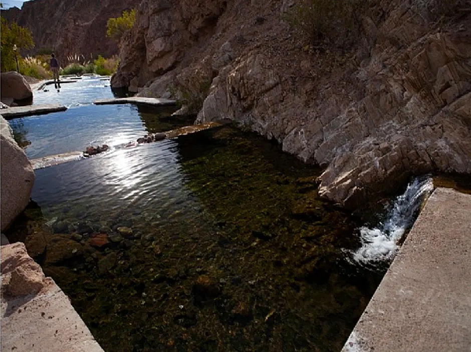 Termas de la Gruta Propiedades